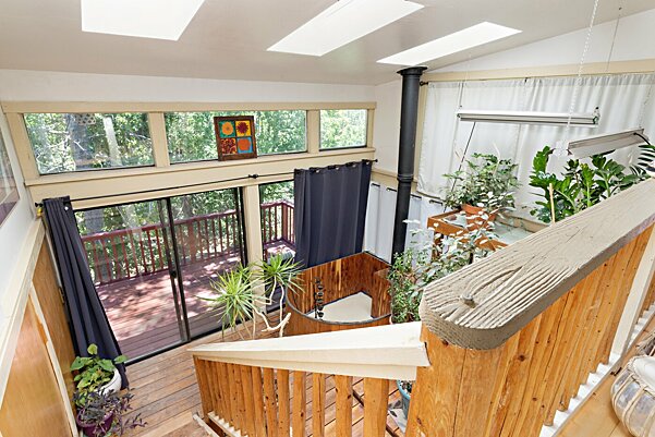 Sunroom with Access to Deck