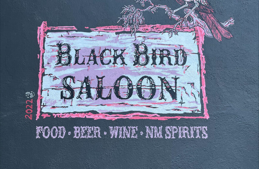 The Black Bird Saloon in Cerrillos