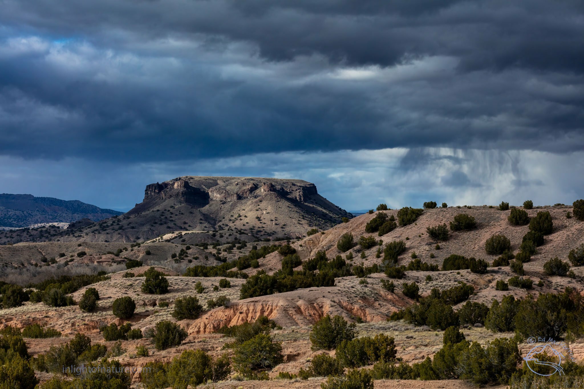 PHOTO: Black Mesa and Stormy Skies by Ed MacKerrow
