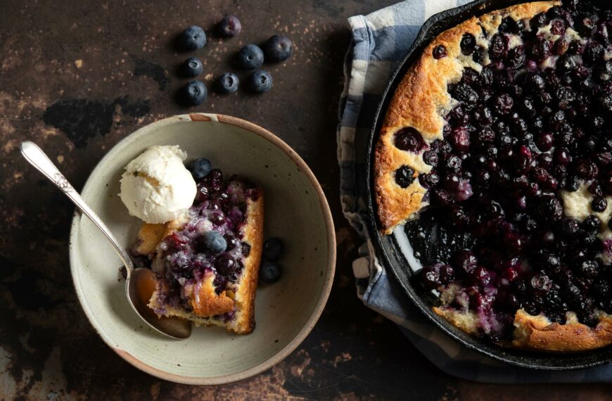 RECIPE: Blueberry Cobbler