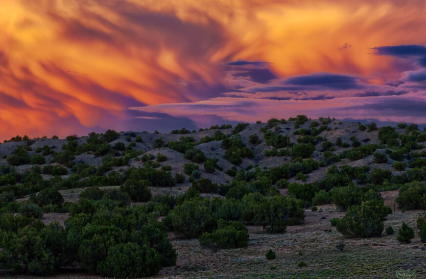 PHOTO: Clearing Storm at Sunset by Ed MacKerrow