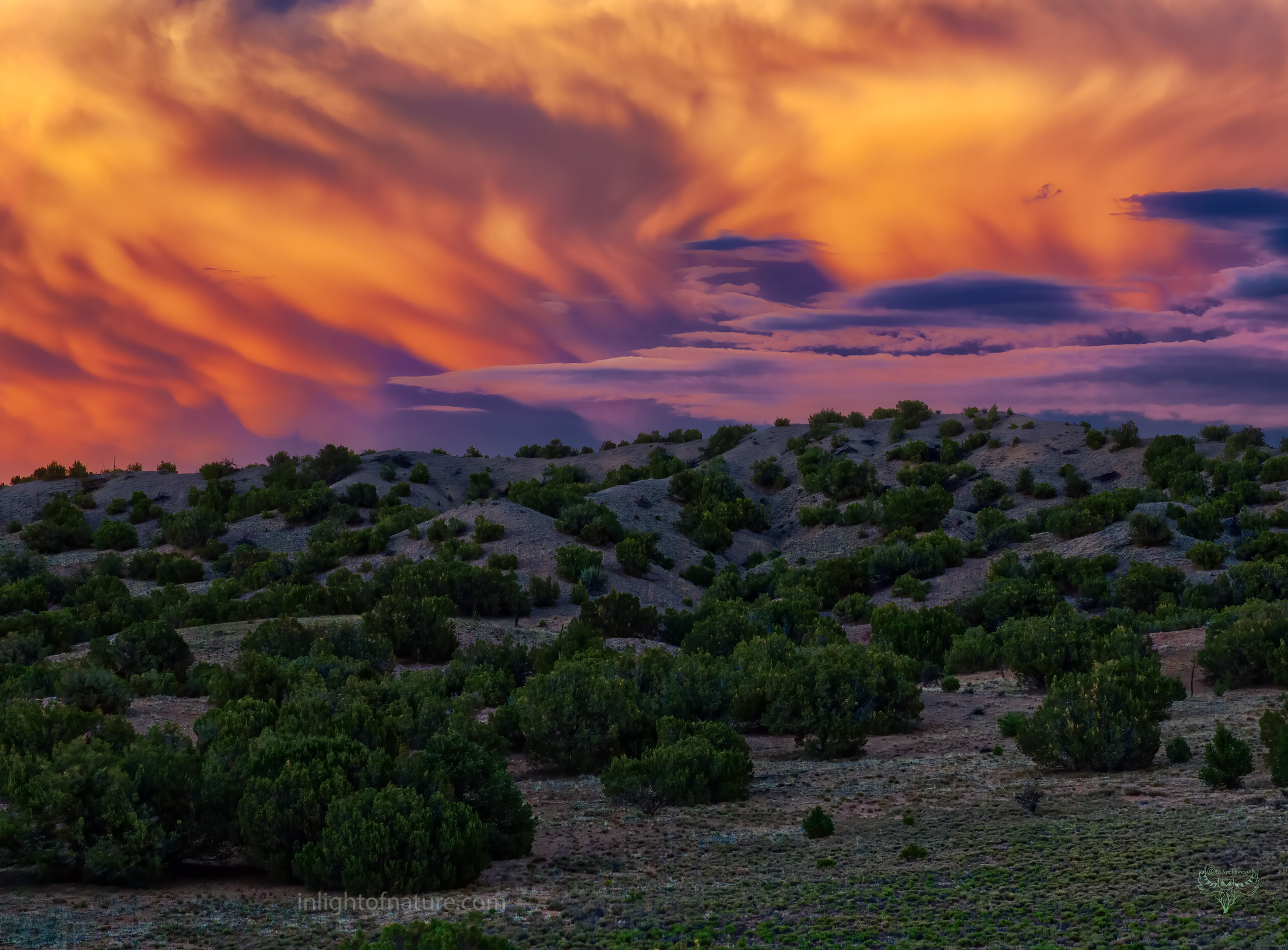 PHOTO: Clearing Storm at Sunset by Ed MacKerrow