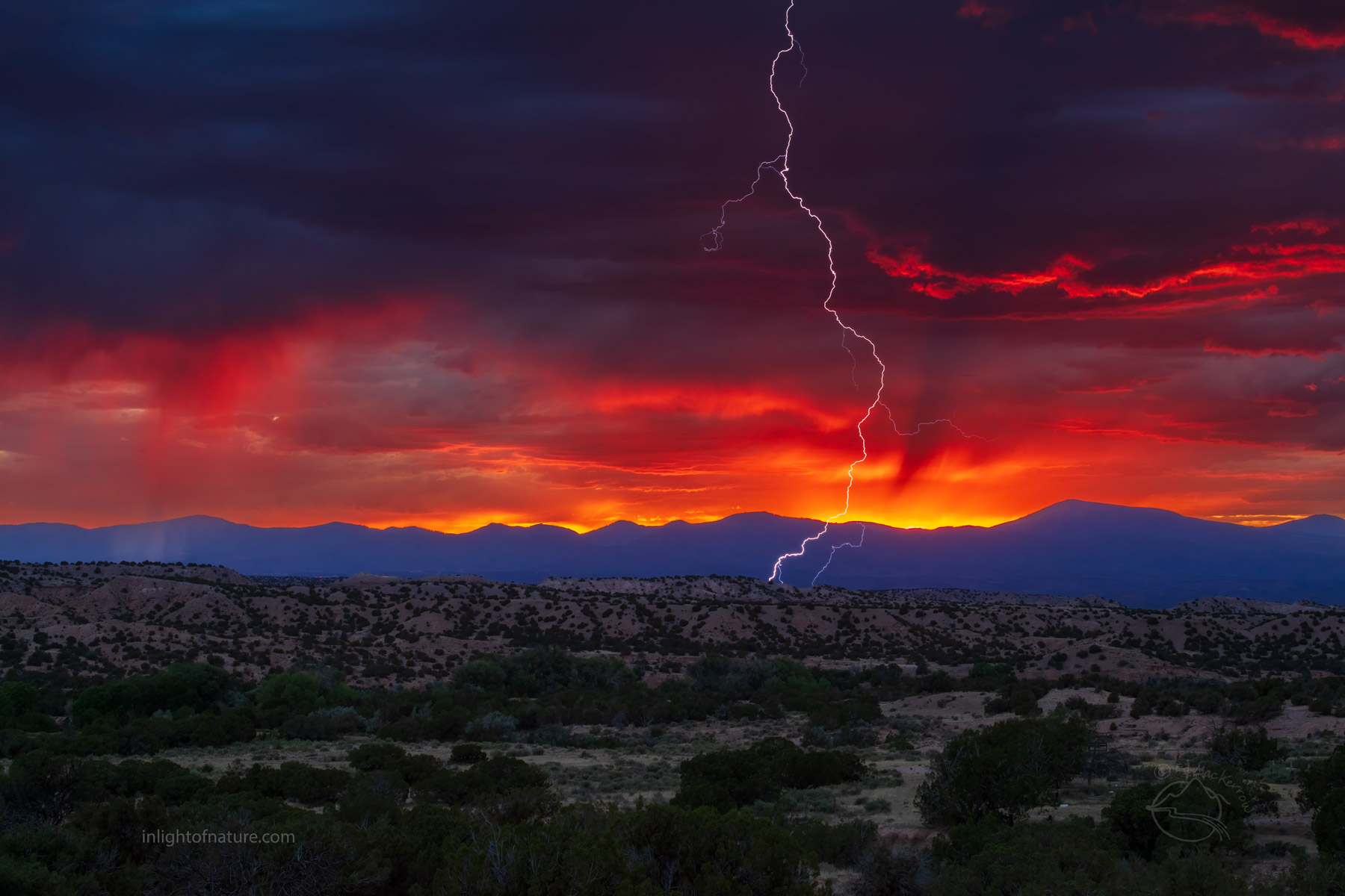 PHOTO: Crack! Pink Lightning by Ed MacKerrow