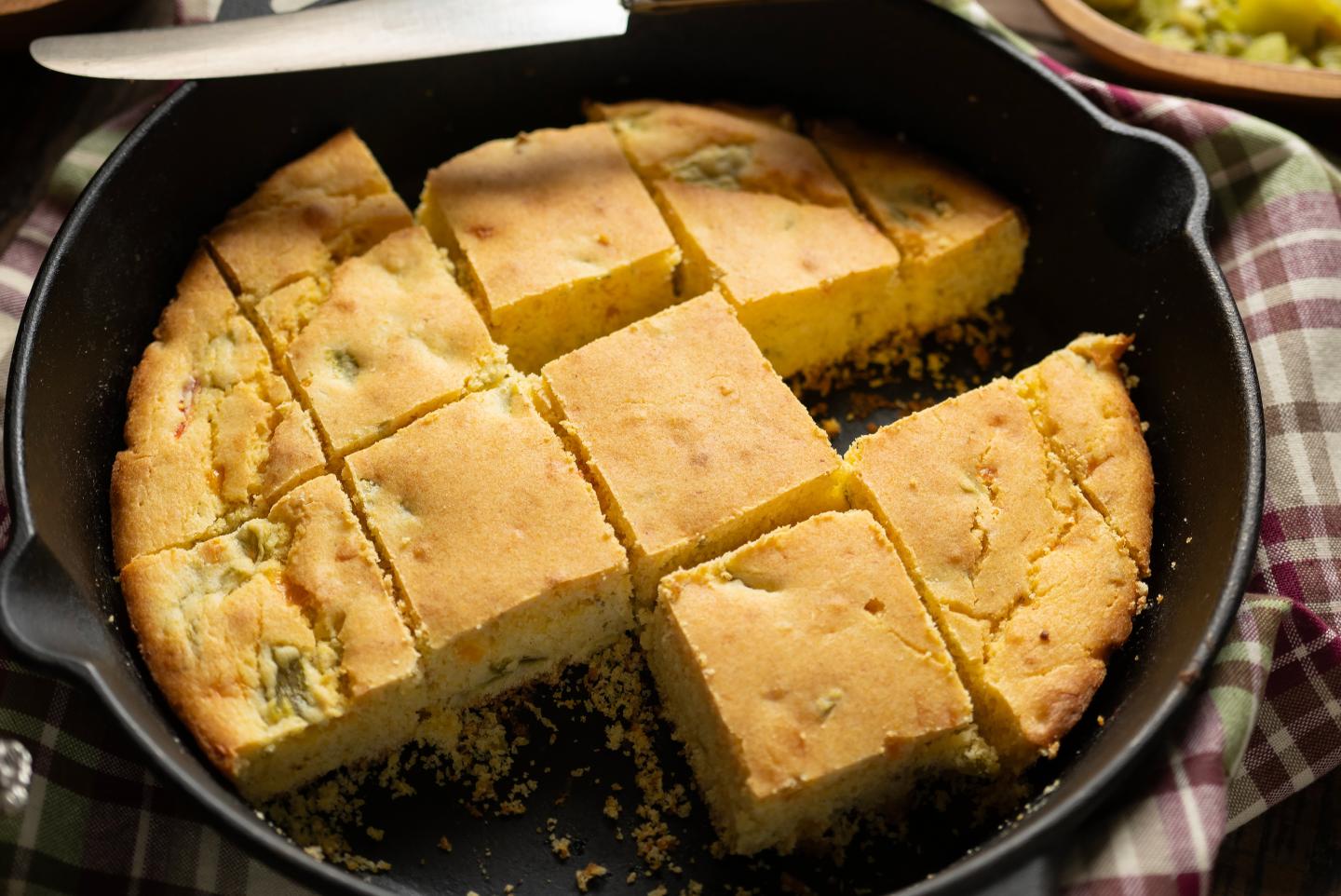 RECIPE: Gluten-Free Green Chile Cornbread