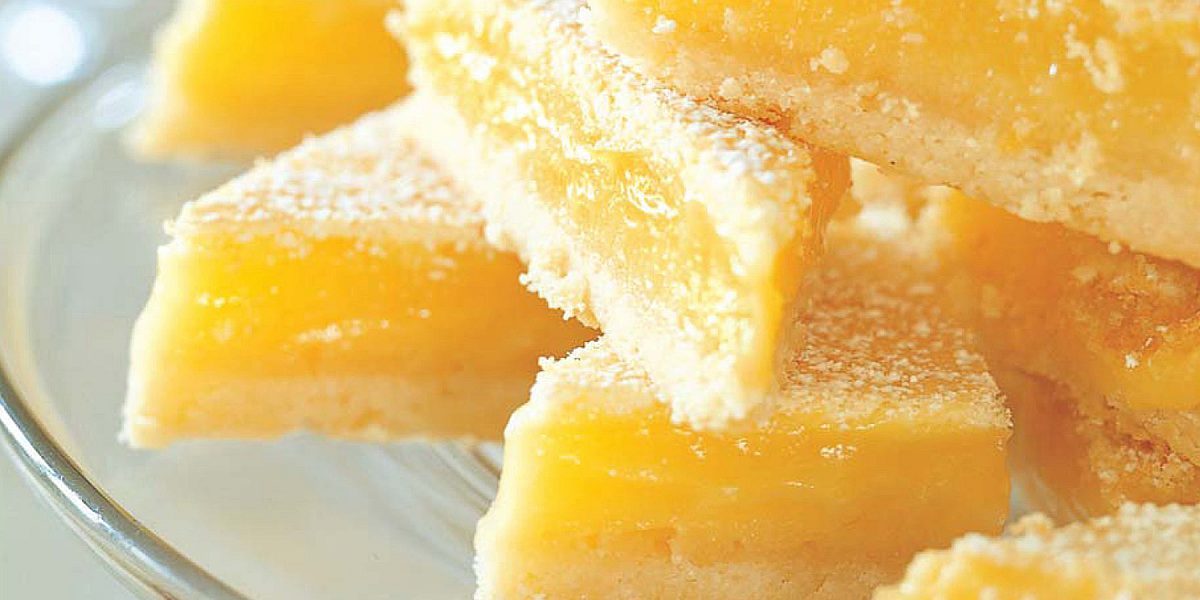 RECIPE: Lemon Lavender Bars