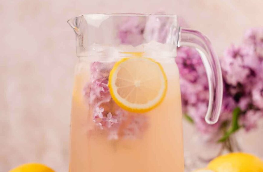 RECIPE: Lilac Lemonade