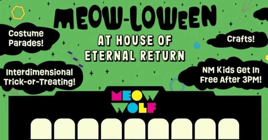 Meow-Loween at Meow Wolf