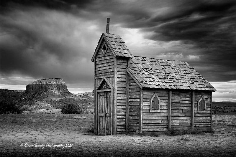 PHOTO: Movie Set Chapel at Ghost Ranch by Steven Bundy