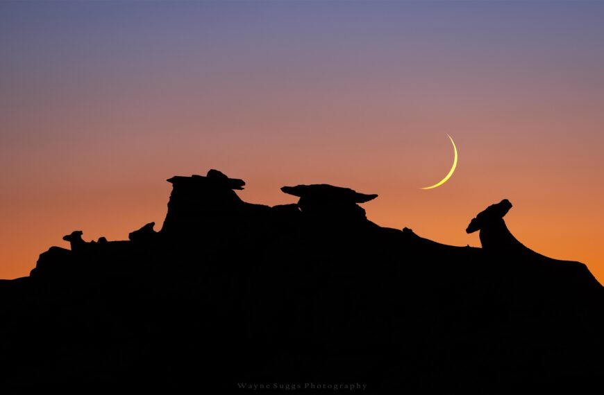 PHOTO: New Mexico Moon by Wayne Suggs