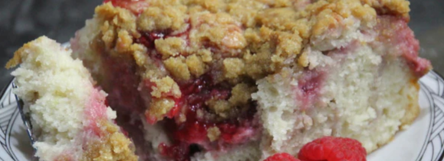 RECIPE: Raspberry Cream Cheese Coffee Cake