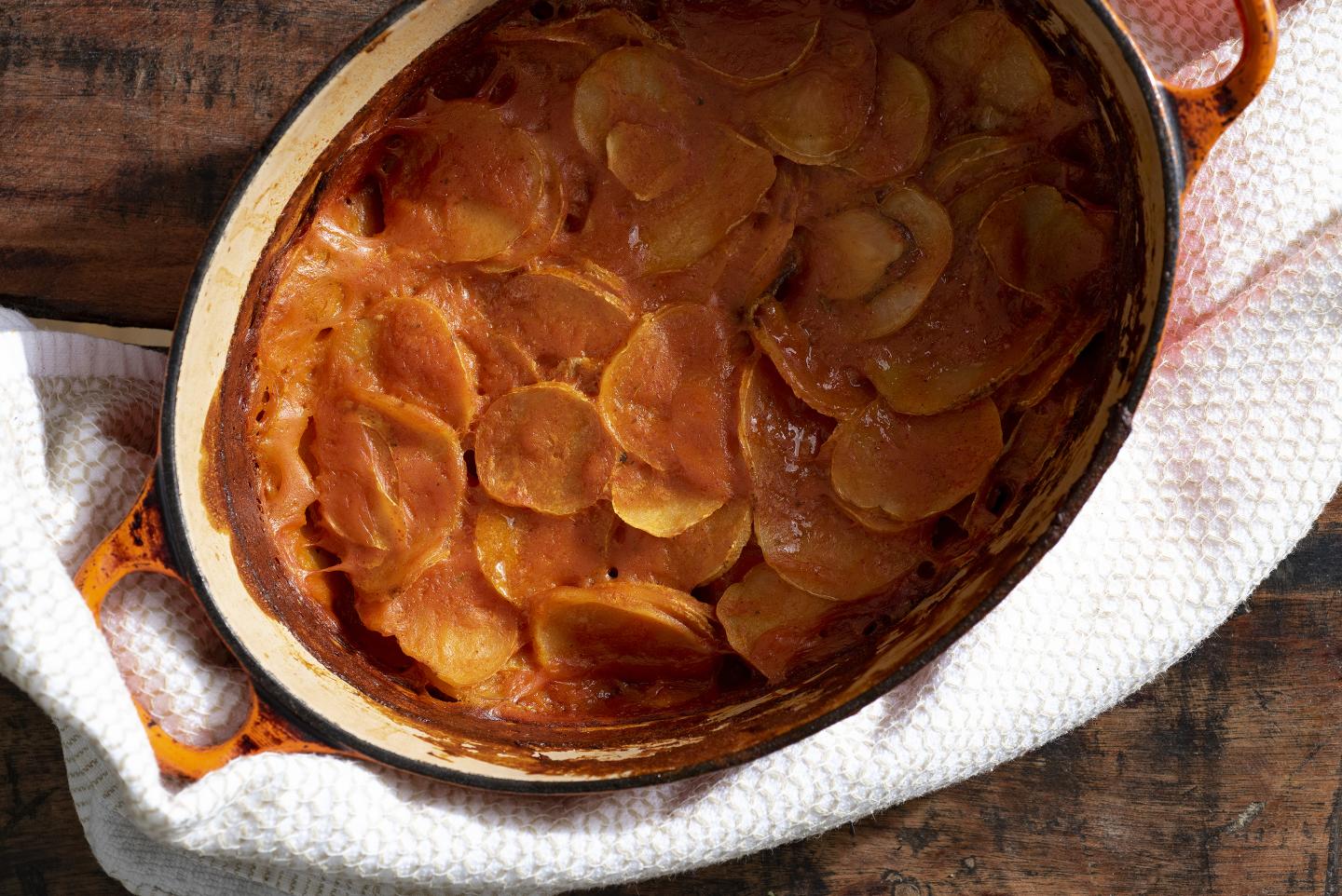 RECIPE: Red Chile Scalloped Potatoes