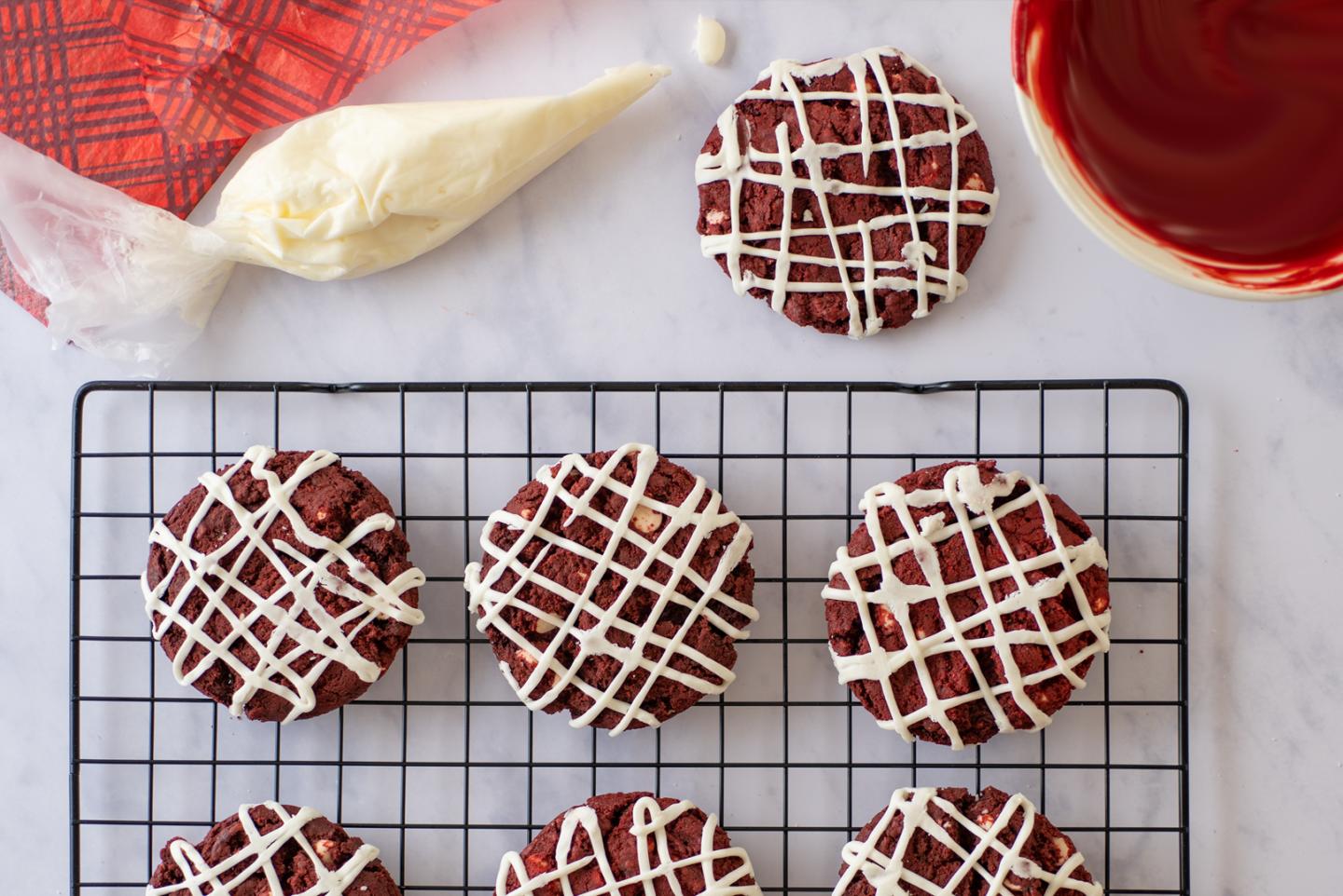 RECIPE: Red Velvet White Chocolate Chip Cookies