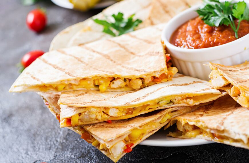 RECIPE: Roasted Corn and Green Chile Quesadilla