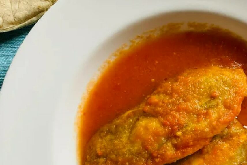RECIPE: STUFFED SQUASH BLOSSOM FRITTERS IN RED SAUCE