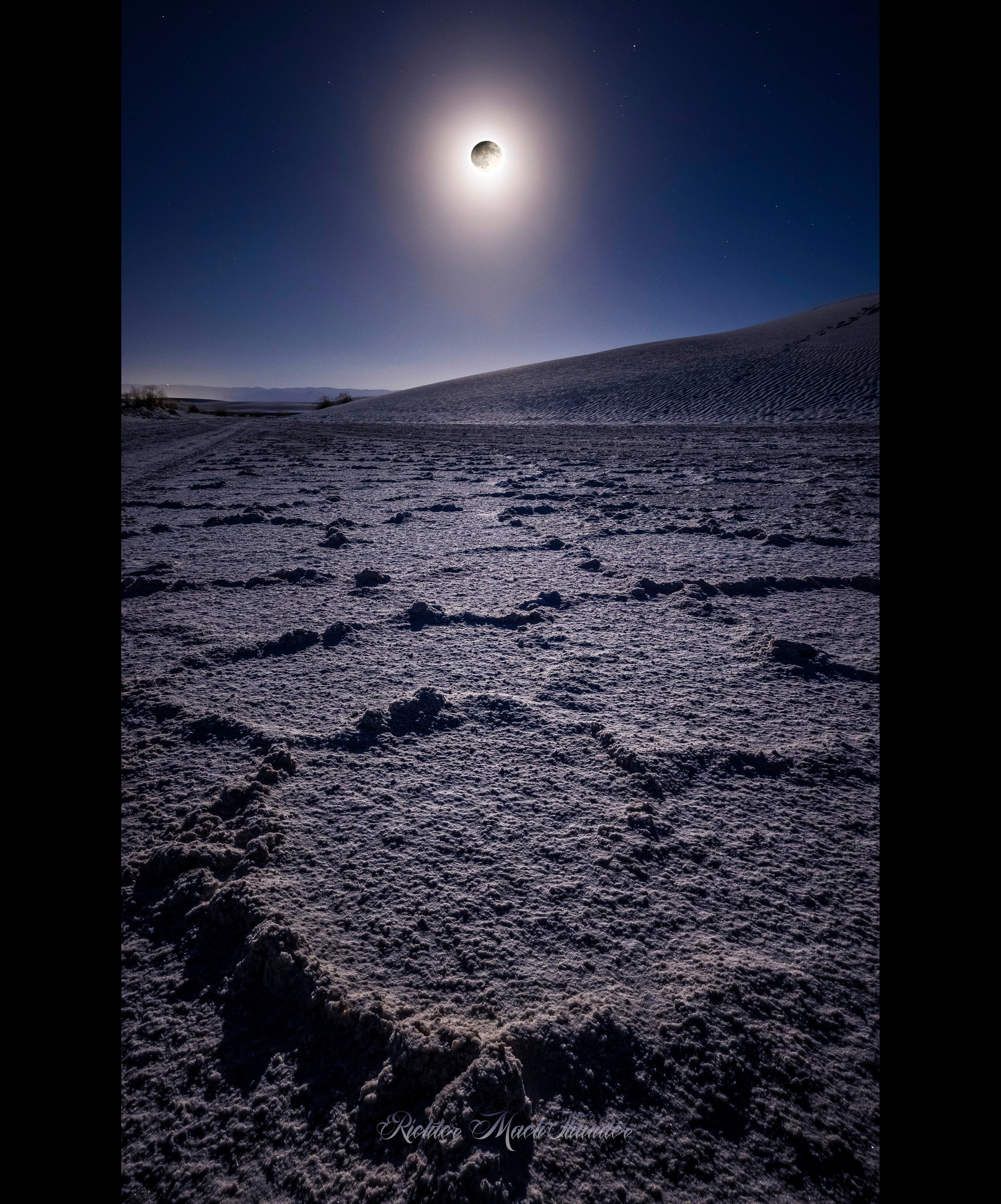 PHOTO: September Harvest Full Moon/Partial Eclipse by Richter MachThunder