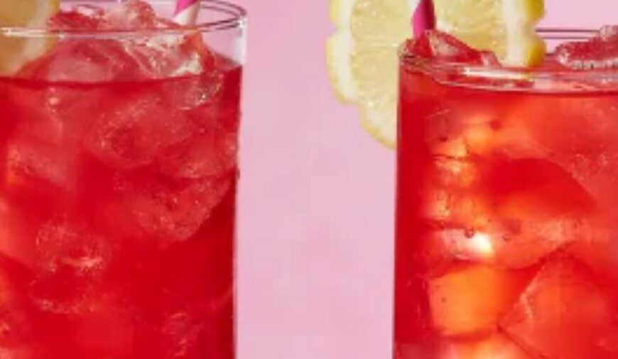 RECIPE: SPARKLING PRICKLY PEAR LEMONADE