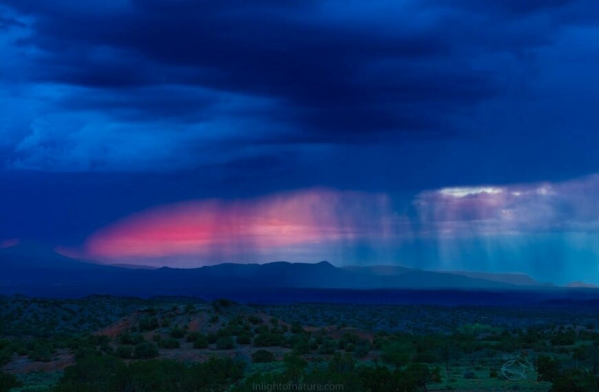 PHOTO: Tesuque Rain by Ed MacKerrow
