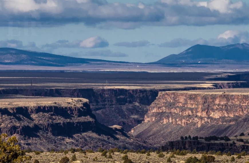 PHOTO: The Gorge from the Taos Overlook by Elijah Rael