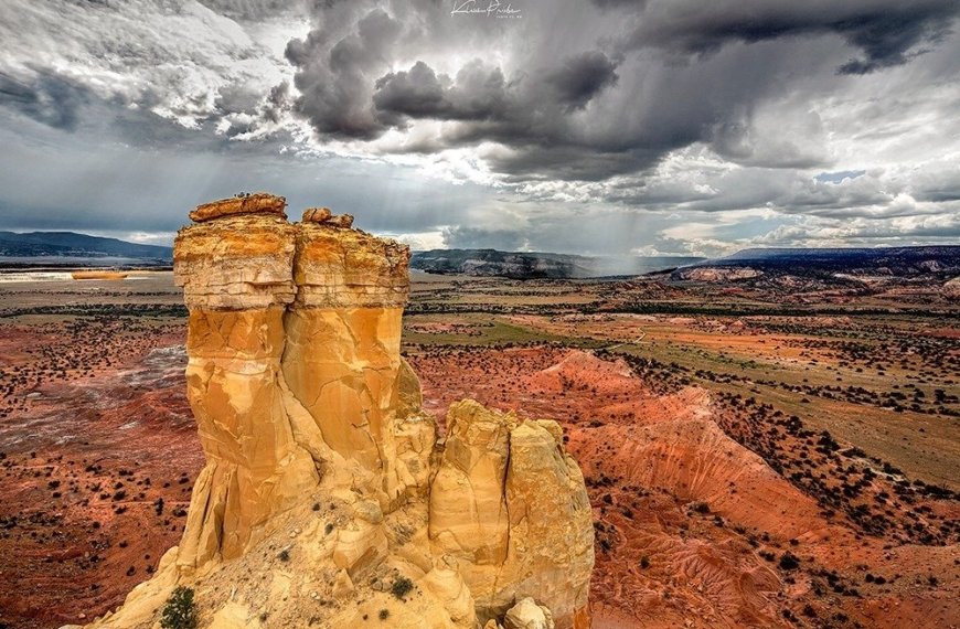 PHOTO: The Storm at Chimney Rock by Klaus Priebe