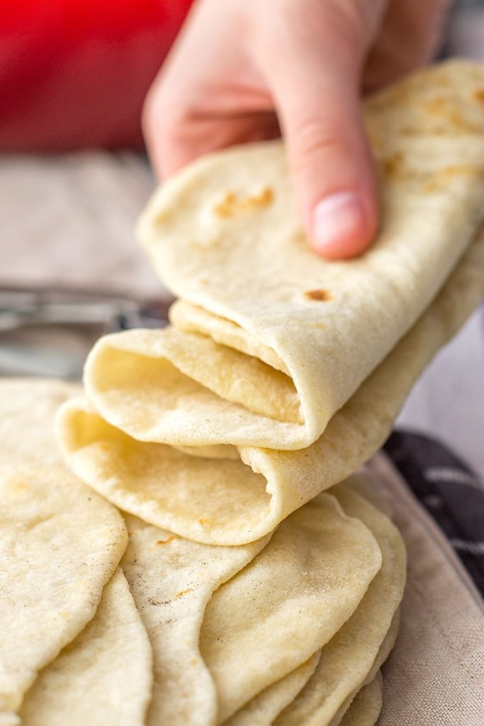 Handmade Flour Tortillas Recipe Adrienne DeGuere Sotheby's Santa Fe